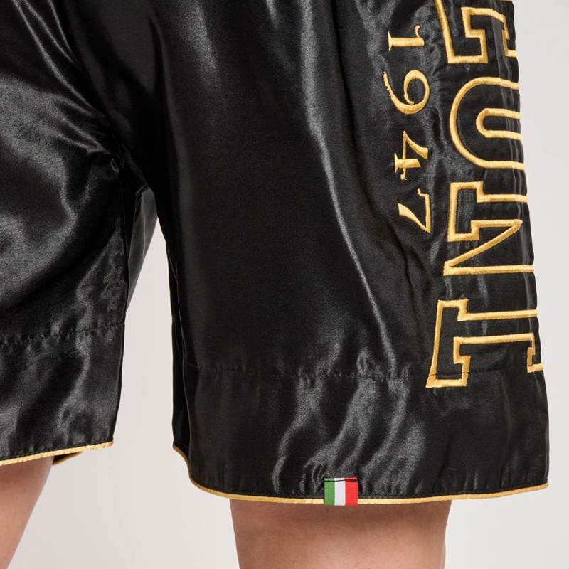 Leone DNA PREMIUM BOXING SHORTS - black